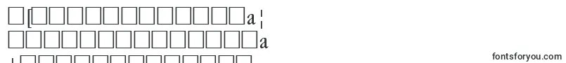 フォントGrmndL – ベンガル文字